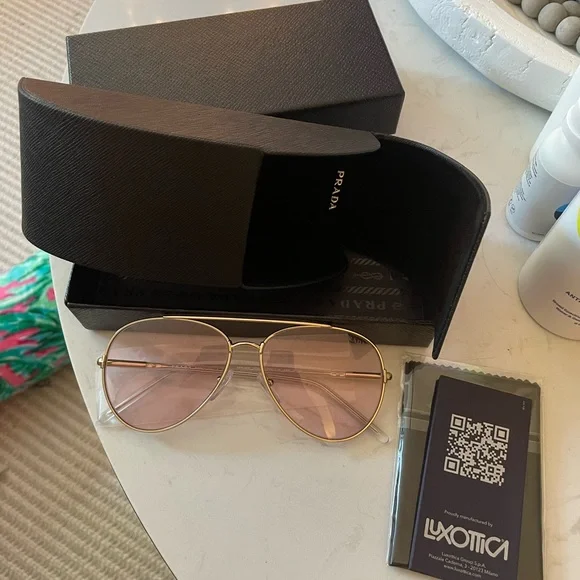 Traded decorator44 enjoy them!! Prada sunglasses Prada PR 08YS Sunglasses | LensCrafters main image 4